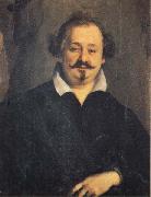 Tiberio Tinelli Portrait of the Poet Giulio Strozzi oil on canvas